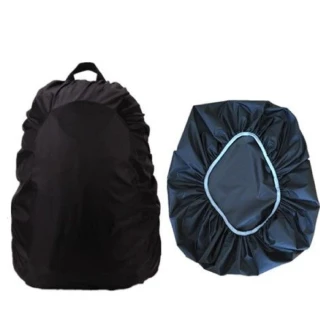防水背包套 黑色 35L 45L(防雨套 防塵防雨罩 戶外防水罩 防水背包套 登山包 書包防雨罩 防水套)