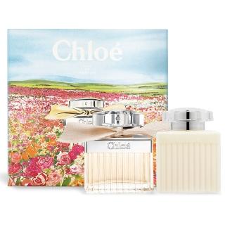 【Chloe’ 蔻依】春遊花漾同名經典禮盒(淡香精50ml+身體乳100ml-國際航空版)