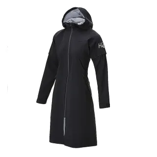 【HONMA 本間高爾夫】女款防潑水連帽外套 風雨衣HWJC302R605(S-L 黑色 白色)