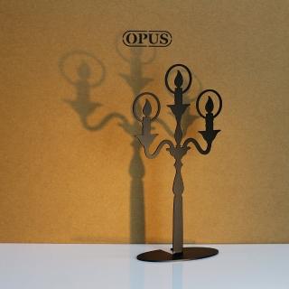 【OPUS 東齊金工】歐式鐵藝飾品架/金屬首飾座/戒指項鍊架/聖誕交換禮物(PI-li06B 希望之光 經典黑)