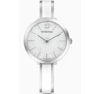 【SWAROVSKI 施華洛世奇】CRYSTALLINE DELIGHT 北極星時尚手錶-32mm 618年中慶(5580537)