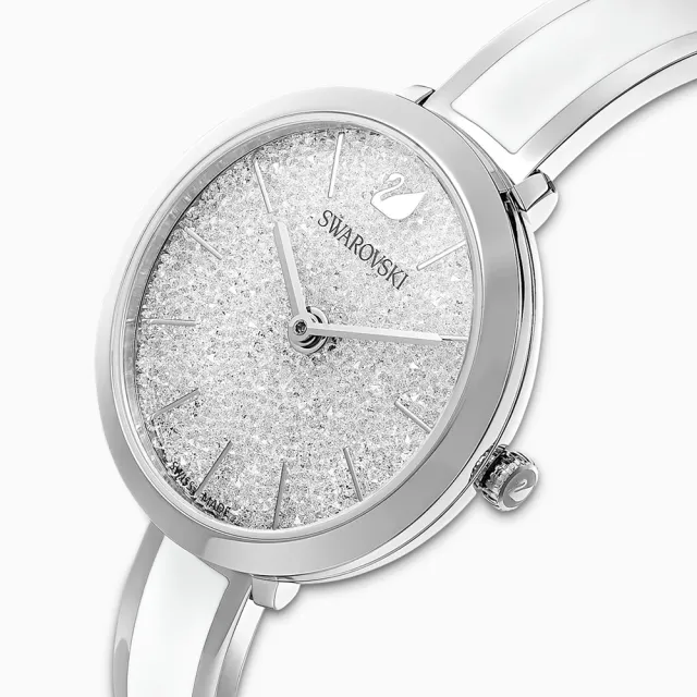 【SWAROVSKI 施華洛世奇】CRYSTALLINE DELIGHT 北極星時尚手錶-32mm(5580537)