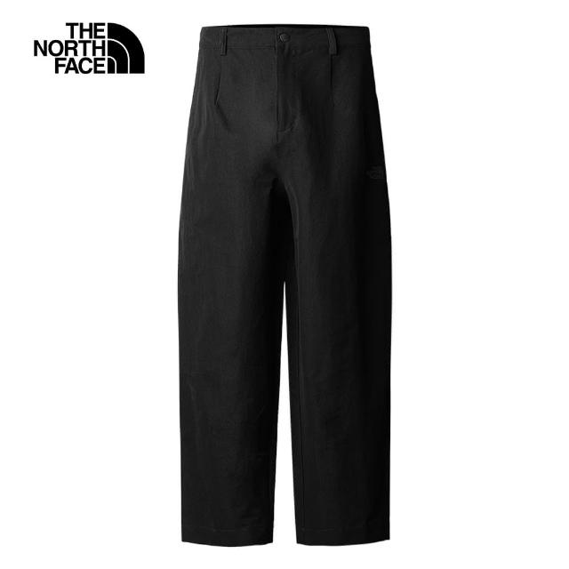 【The North Face 官方旗艦】北面女款黑色DWR防潑水休閒長褲｜81S1JK3