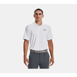 【UNDER ARMOUR】UA 男 Performance 3.0 短POLO 白(1377374-100)