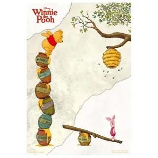 【HUNDRED PICTURES 百耘圖】Winnie The Pooh典藏海報系列小熊維尼1拼圖300片(迪士尼)