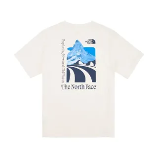 【The North Face】TNF 短袖上衣 M S/S PLACES WE LOVE TEE - AP 男 米白(NF0A86MHN3N)