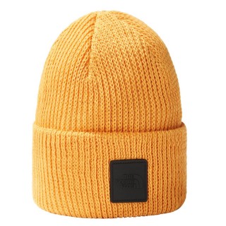 【The North Face】TNF 保暖帽 EXPLORE BEANIE 男女 黃(NF0A55KC56P)