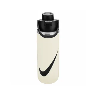 【NIKE 耐吉】水壺 大口徑保冷瓶 登山 運動 單車 SS RECHARGE  24OZ 白 N100762911924