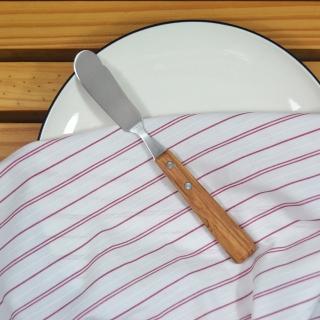 【SALUS】日本製 橄欖木餐具-抹刀(餐具 不鏽鋼 刀子 叉子 湯匙 下午茶 茶具)