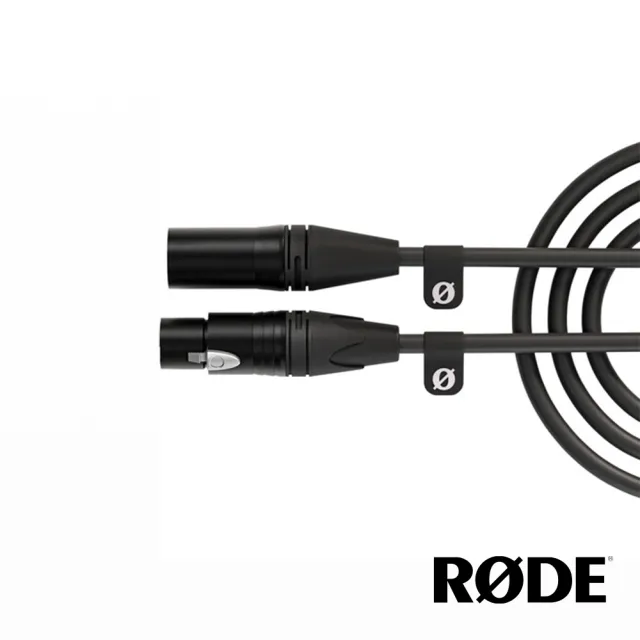 【RODE】XLR CABLE 公對母 連接線 3米 黑色(公司貨)