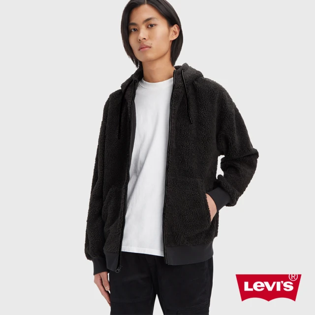 LEVIS 官方旗艦 男款 連帽鋪棉防風外套 人氣新品 A8