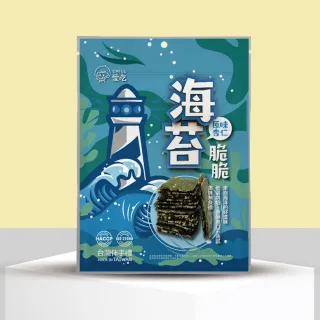 芝麻杏仁海苔脆片x12包(32g/包)