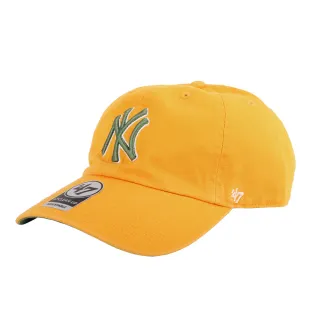 【NEW ERA】洋基NY綠繡線棒球帽(芒果黃)