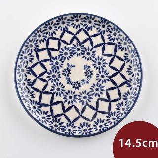 【美學生活】波蘭陶 Manufaktura 圓形淺盤 陶瓷盤 菜盤 水果盤 點心盤 14.5cm 波蘭手工製(浮雲入夢系列)