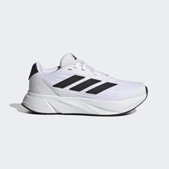 【adidas 愛迪達】Duramo SL K 中大童 慢跑鞋 運動 休閒 緩震 透氣 耐磨 舒適 愛迪達 白黑(IG0712)