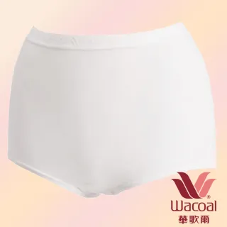 【Wacoal 華歌爾】2件組新伴蒂-S型 高腰M-3L機能內褲盒裝(純淨白)
