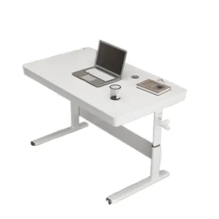 【MGSHOP】手動升降桌 兒童書桌 100CM(優質板材款)