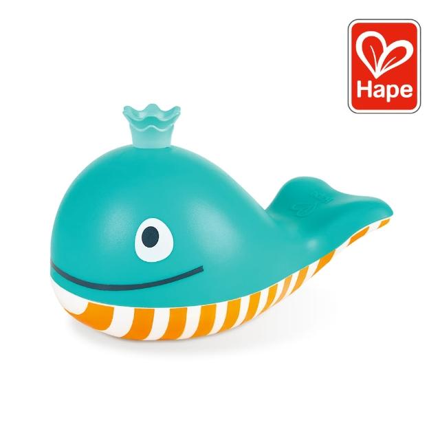 【德國Hape】大頭鯨魚吹泡泡(木製玩具/木頭玩具/彌月禮/生日禮)