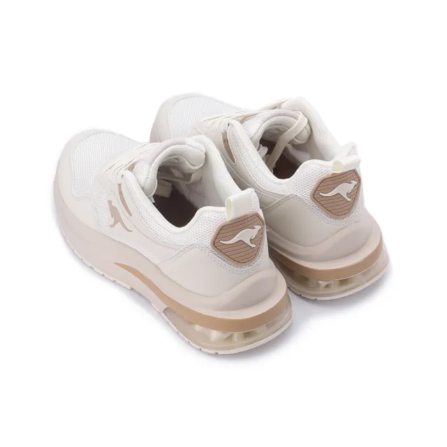 【KangaROOS】CAPSULE 2 氣墊慢跑鞋 米 女鞋 KW32271