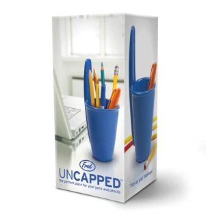 【Fred & Friends】Uncapped 原子筆蓋造型筆筒