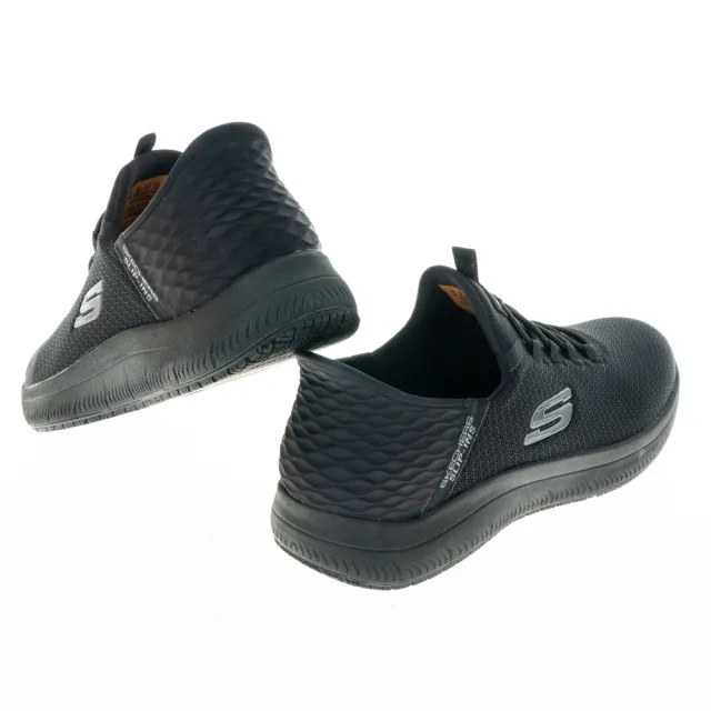 【SKECHERS】男鞋 工作鞋系列 瞬穿舒適科技 SUMMITS SR 寬楦款(200205WBBK)