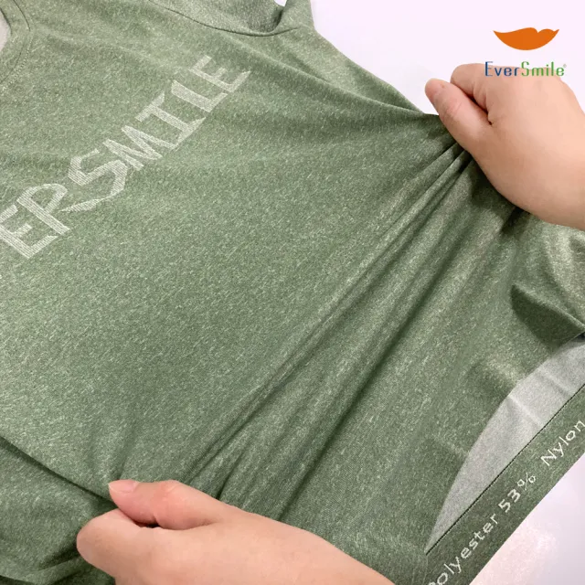 【EverSmile 幸福台灣】女吸濕排汗無縫圓領T(無縫上衣、針織、透氣、速乾、彈性)