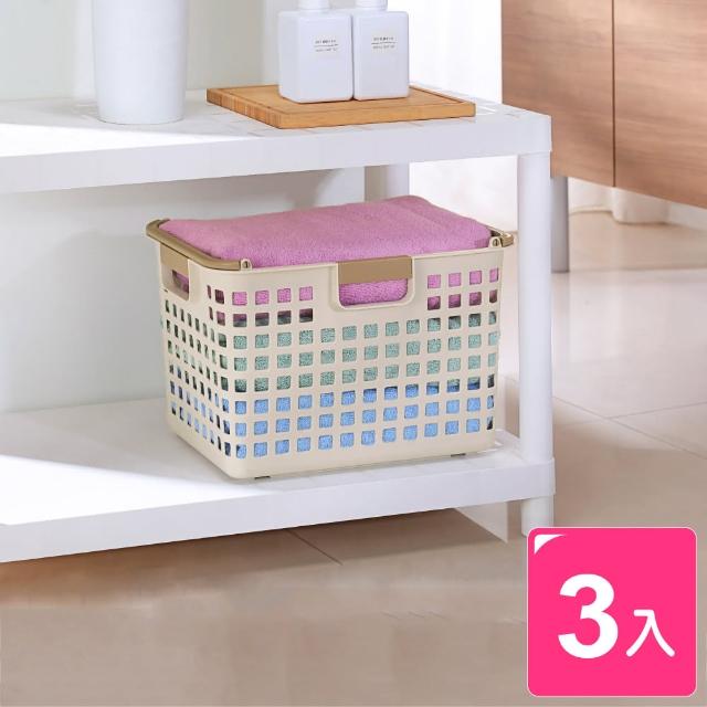 【KEYWAY 聯府】特收組6號可堆疊收納籃(3入)