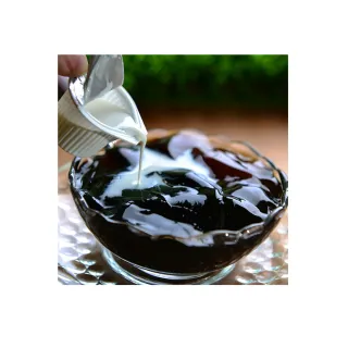 【台中瑪露連】極品嫩仙草  6桶組-黑貓配送(2公升+6顆奶油球/桶)