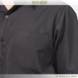 【JIA HUEI】短袖男仕吸濕排汗防皺襯衫 黑色(台灣製造)