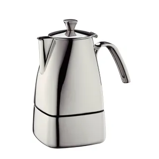 【Tiamo #505】方底造型 速拆式 摩卡壺 6人份(HA2288)