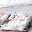 【悅生活】百特兔寶--免吸塵器盒裝旅行用壓縮袋 S/L--共6入(壓縮袋 收納袋 免吸塵 旅行用 手捲式)