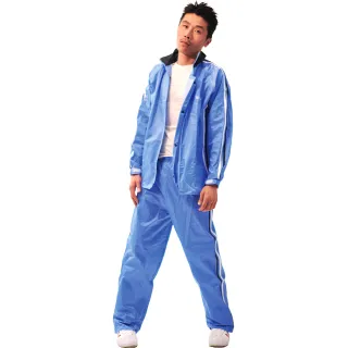 【達新牌】男凱麗型(二件式雨衣時尚藍)