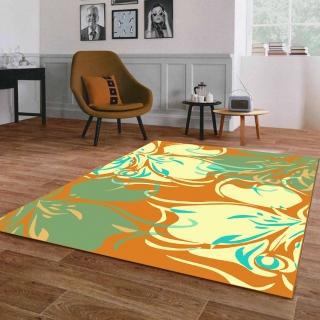 【範登伯格】比利時 奧瓦光澤絲質地毯-迷蝶(100x140cm/共三色)