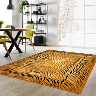 【范登伯格】比利時 薩斯大地系絲質地毯-赤鬼(140x190cm)