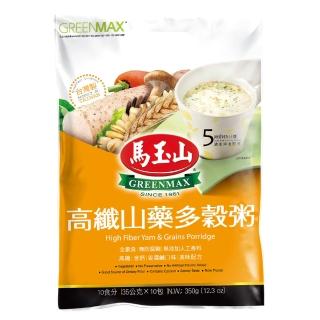 【馬玉山】高纖山藥多榖粥(35g*10入)