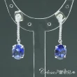 【Celosa珠寶】-優雅藍寶耳環