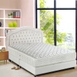 【睡芝寶】完美高密度棉+3M防潑水-蜂巢式獨立筒床墊(雙人5尺-護腰床-正反可睡)