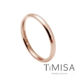 【TiMISA】純真 純鈦戒指(玫瑰金)