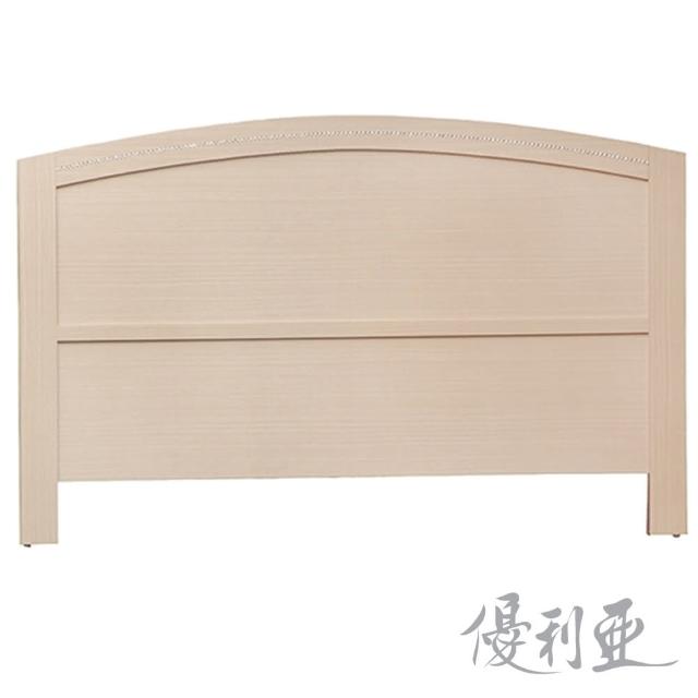 【優利亞-英式風情】雙人5尺床頭片