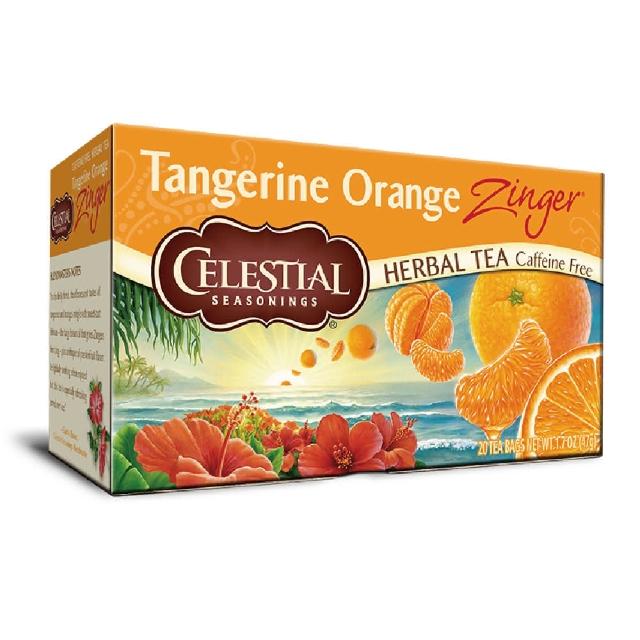 Celestial 詩尚草本 美國進口 柑橘活力茶 20環保包