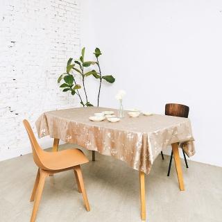 【Homemake】古典印花金屬桌巾-長120cmX寬137cm(RN-PW143-026)