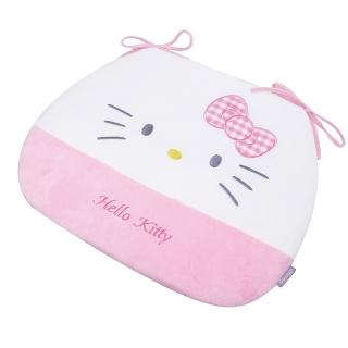 【享夢城堡】舒適坐墊-HELLO KITTY Face-粉