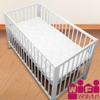 【WallyFun】嬰兒床用保潔墊-單件式 120X60CM(★臺灣製造 採用遠東紡織聚酯棉★)