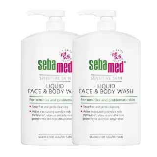 【SEBAMED 施巴】潔膚露1000mlx2入(總代理)