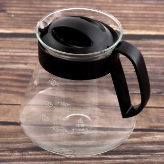 【臺灣製】咖啡壺-600ml-塑膠手把x2入