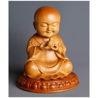 【MU LIFE 雕刻藝品】幸福童子(高8寸 童子系列 )