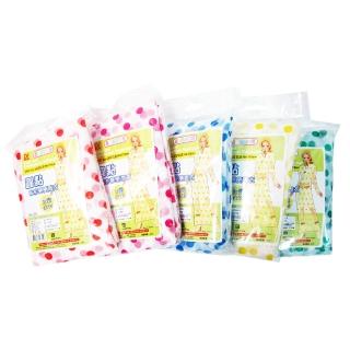 圓點彩輕便雨衣-12入組