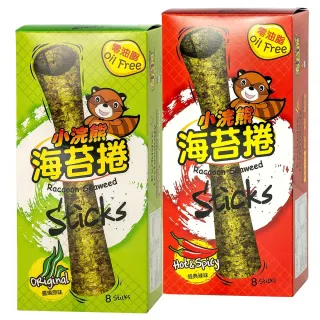 【小浣熊】零油脂海苔捲24g(3g*8入)