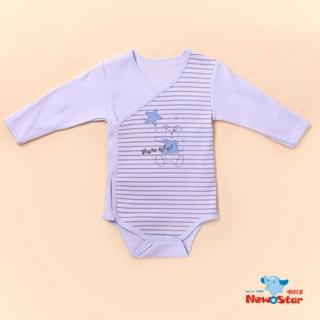 【Newstar明日之星】MIT 新生兒嬰兒包屁衣連身服/長袖連身服/(厚、長袖短褲、護手反摺、全釦)