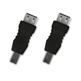 【Bravo-u】USB 2.0 A母對B公(印表機轉接頭)